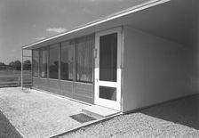 Wicke's Pre-Fabricated Houses, Camden, New Jersey, 1946. Creator: Gottscho-Schleisner, Inc