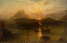 Wicklow Head and Blackrock Castle 1827-1883. Creator: Alfred Clint
