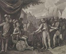Wichmann II the Younger surrenders to Mieszko I of Poland, Late 18th century