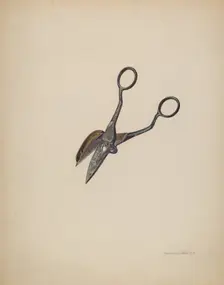 Wick Trimmer, 1941. Creator: Herman O. Stroh
