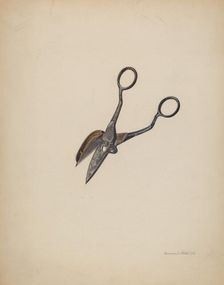 Wick Trimmer, 1941. Creator: Herman O. Stroh