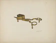 Wick Trimmer, c. 1941. Creator: Sydney Roberts