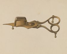 Wick Trimmer, c. 1936. Creator: Samuel O. Klein