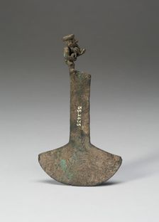 Wide-Blade Knife with Two Musicians on Top [One Figure Missing], A.D. 1440/1540. Creator: Unknown