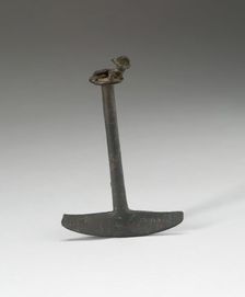 Wide-Blade Knifew with Reclining Animal on Top, A.D. 1440/1540. Creator: Unknown