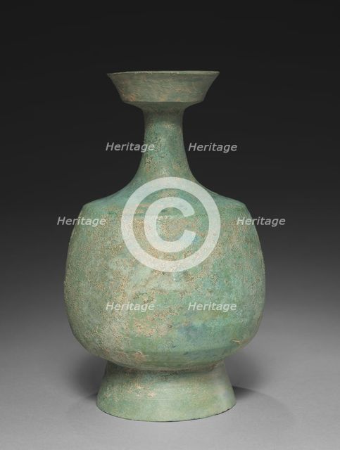 Wide-Mouthed Bottle, 1100s. Creator: Unknown.
