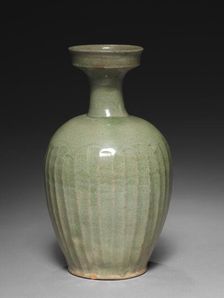 Wide-Mouthed Vase, 1000s-1100s. Creator: Unknown