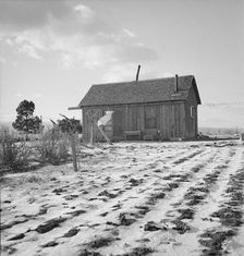 Widtsoe farm home, Resettlement Administration purchase, Utah, 1936. Creator: Dorothea Lange
