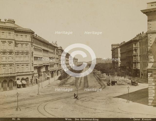 Wien. Der Kolowrat Ring, late 19th century. Creator: Oscar Kramer.