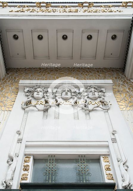 Wiener Secessionsgebaude, (1897-1898), c2014-2017. Artist: Alan John Ainsworth.