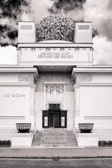 Wiener Secessionsgebäude - The Secession building, Vienna Austria, 2015. Artist: Alan John Ainsworth