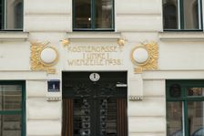 Wienzeilenhauser, Vienna, Austria, (1898), 2015. Artist: Alan John Ainsworth