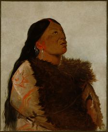 Wife of The Six, 1832. Creator: George Catlin
