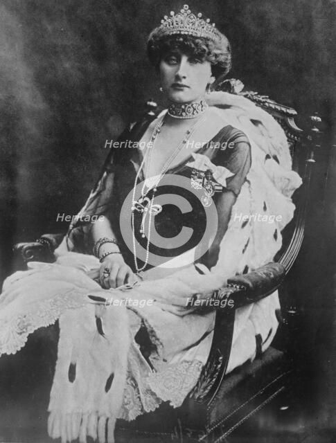 Wife of Ex-King Manuel of Port., between c1910 and c1915. Creator: Bain News Service.