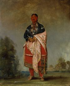 Wife of Kee-o-kúk, 1835. Creator: George Catlin