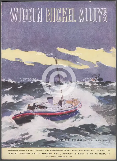 Wiggin Nickel Alloys, 1960s. Artist: Wilfred Fryer