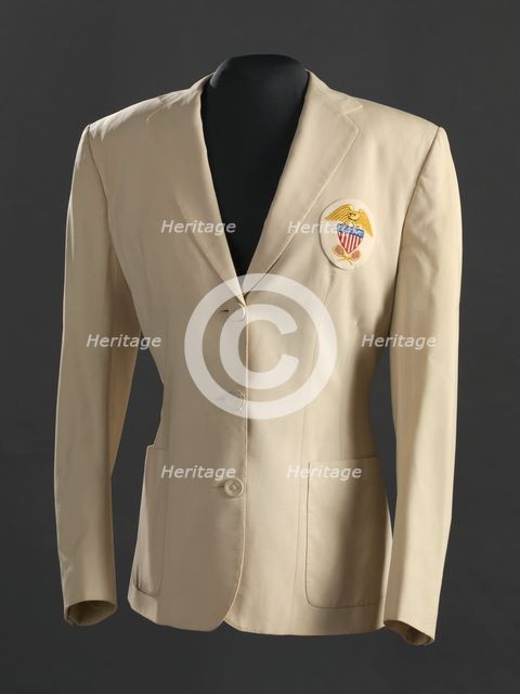 Wightman Cup blazer worn by Althea Gibson, 1957. Creator: Unknown.