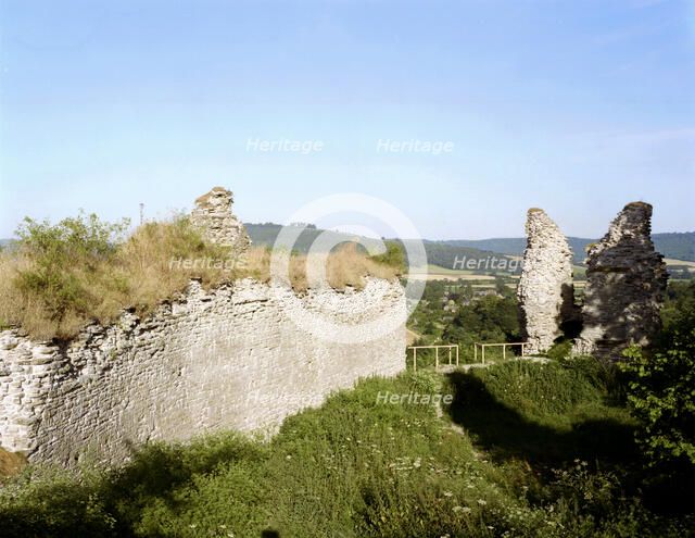 Wigmore Castle, near Leominster, Hereford and Worcester, 1999. Artist: EH/RCHME staff photographer