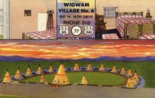 Wigwam Village No 6, Holbrook, Arizona, 1951