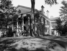 Wilcox residence, where President Roosevelt took the oath of office, Buffalo, N.Y., c1908. Creator: Unknown