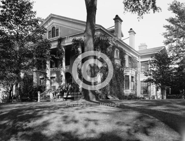 Wilcox residence, where President Roosevelt took the oath of office, Buffalo, N.Y., c1908. Creator: Unknown.