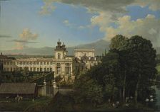 Wilanów Palace as seen from south, 1777. Creator: Bellotto, Bernardo (1720-1780)