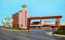 Wilbur Clark's Desert Inn Hotel and Casino, Las Vegas, Nevada, USA, 1966