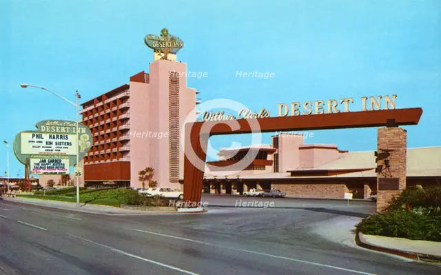 Wilbur Clark's Desert Inn Hotel and Casino, Las Vegas, Nevada, USA, 1966. Artist: Unknown