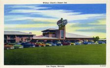 Wilbur Clark's Desert Inn, Las Vegas, Nevada postcard, 1951