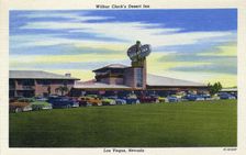 Wilbur Clark's Desert Inn, Las Vegas, Nevada postcard, 1951
