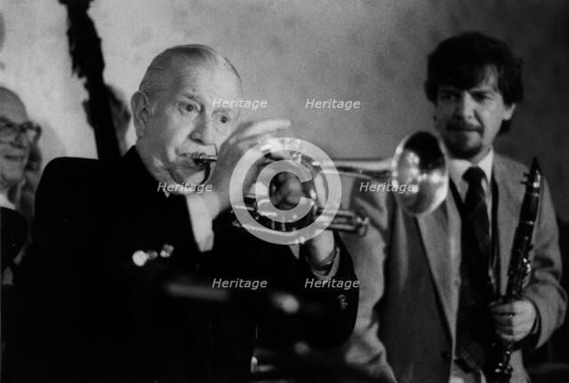 Wild Bill Davison, c1970. Creator: Brian Foskett.