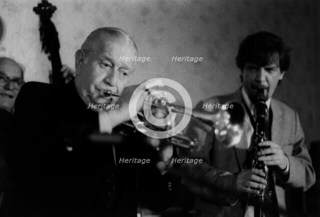 Wild Bill Davison, c1970. Creator: Brian Foskett.