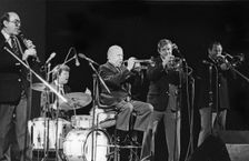 Wild Bill Davison, Lewisham Jazz Festival, Oct 1986. Creator: Brian O'Connor