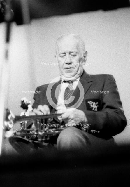 Wild Bill Davison, Lewisham Jazz Festival, Oct 1986.  Creator: Brian O'Connor.