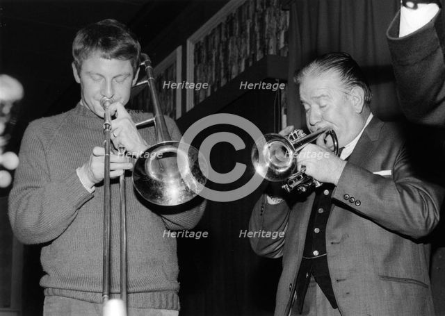Wild Bill Davison, Roy Williams, Hitchin, Hertfordshire, 1967. Creator: Brian Foskett.