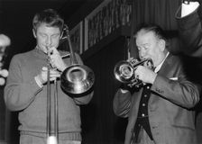 Wild Bill Davison, Roy Williams, Hitchin, Hertfordshire, 1967. Creator: Brian Foskett