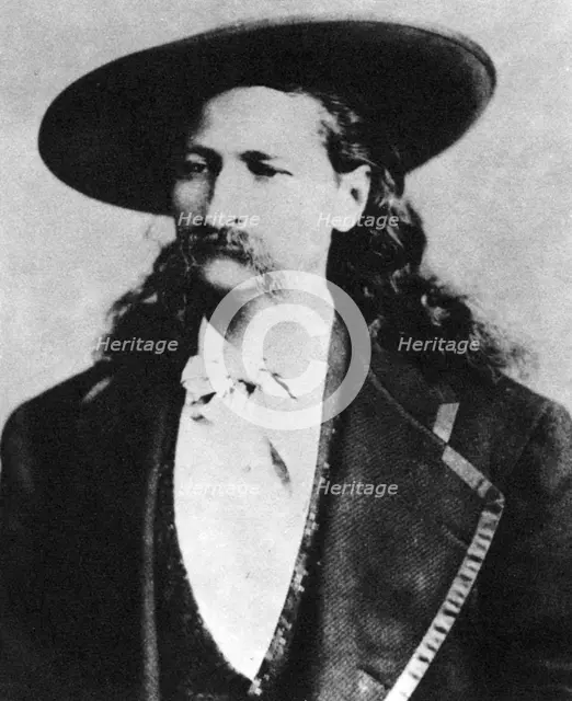 Wild Bill Hickock, American scout and lawman, 1873 (1954). Artist: Unknown