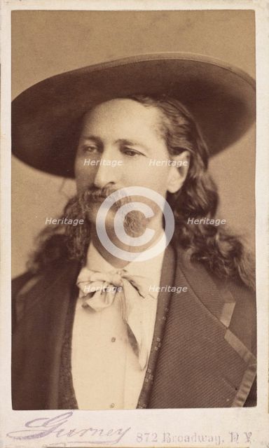 Wild Bill Hickok, pub. 1873 (photograph). Creator: Jeremiah Gurney (1812 - 1895).