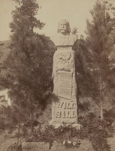 Wild Bill's Monument James B Hickoc [ie Hickok], alias "Wild Bill," born May 27, 1837 at..., 1891. Creator: John C. H. Grabill