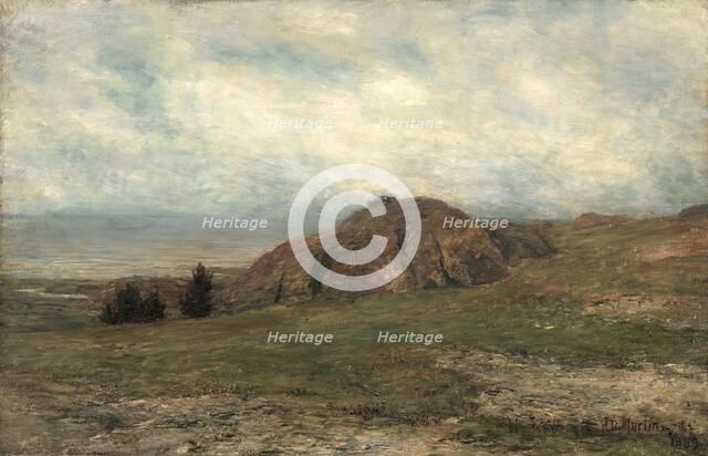 Wild Coast, Newport, 1889. Creator: Homer Dodge Martin (American, 1836-1897).
