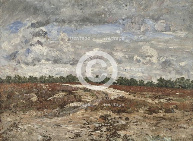 Wild Country in the Forest of Fontainebleau, 1876. Creator: Carl Fredrik Hill.