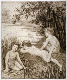 Wild Duck 1913. Artist: Anna Lea Merritt