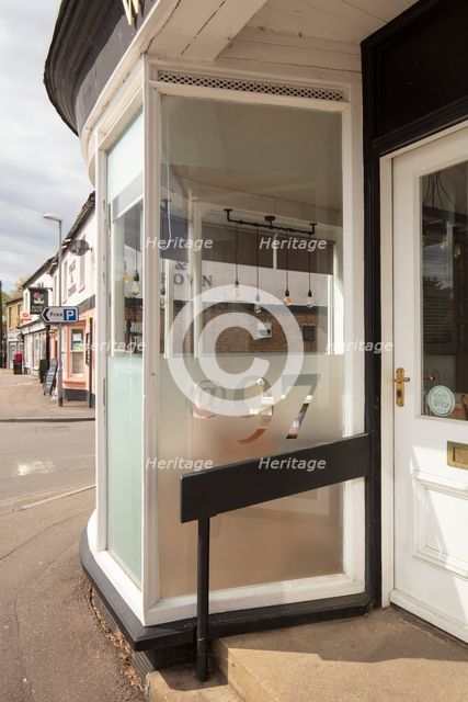 Wild Frost Cafe, High Street, Somersham, Cambridgeshire, 2020. Creator: Patricia Payne.