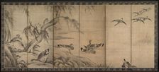 Wild Geese, late 1500s-early 1600s. Creator: Kano Sanraku (Japanese, 1559-1635)