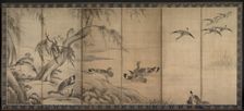 Wild Geese, late 1500s-early 1600s. Creator: Kano Sanraku (Japanese, 1559-1635)