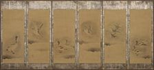 Wild geese, Momoyama or Edo period, 1568-1615. Creator: Sôtatsu
