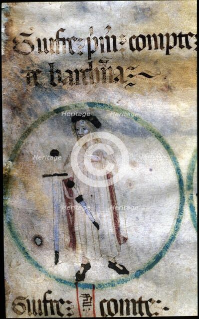 Wilfred the Hairy (Guifré 'El Pilós') (840-897, Count of Cerdanya, Urgell, Barcelona, Girona and …