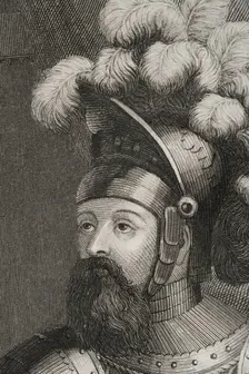Wilfred I the Hairy, (840- 897), Count of Barcelona, Cerdanya, Urgell, Girona and Besalú, 1853. Creator: Antonio Roca Sallent