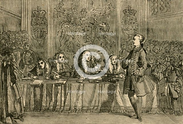 'Wilkes on his Trial', (1897). Creator: Unknown.