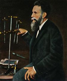 Wilhelm von Röntgen 1845-1923 1934. Creator: Unknown